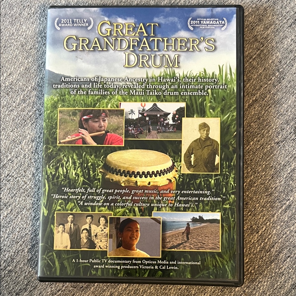 Great Grandfathers Drum DVD - Japanese Ancestry in Hawaii